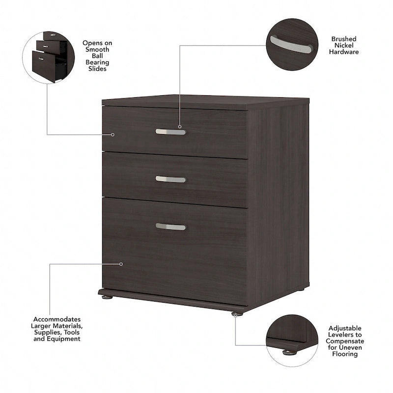 Universal Storage Cabinet with Drawers