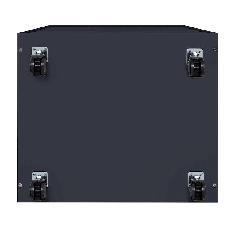 Schedario in legno da ufficio con 7 cassetti, per ufficio domestico, mobile schedario con ruote, mobile contenitore con ruote, cassetto schedario