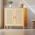 Credenza con mobile contenitore a 2 ante - 31.9 in W * 16.1 in D * 31.1 in H