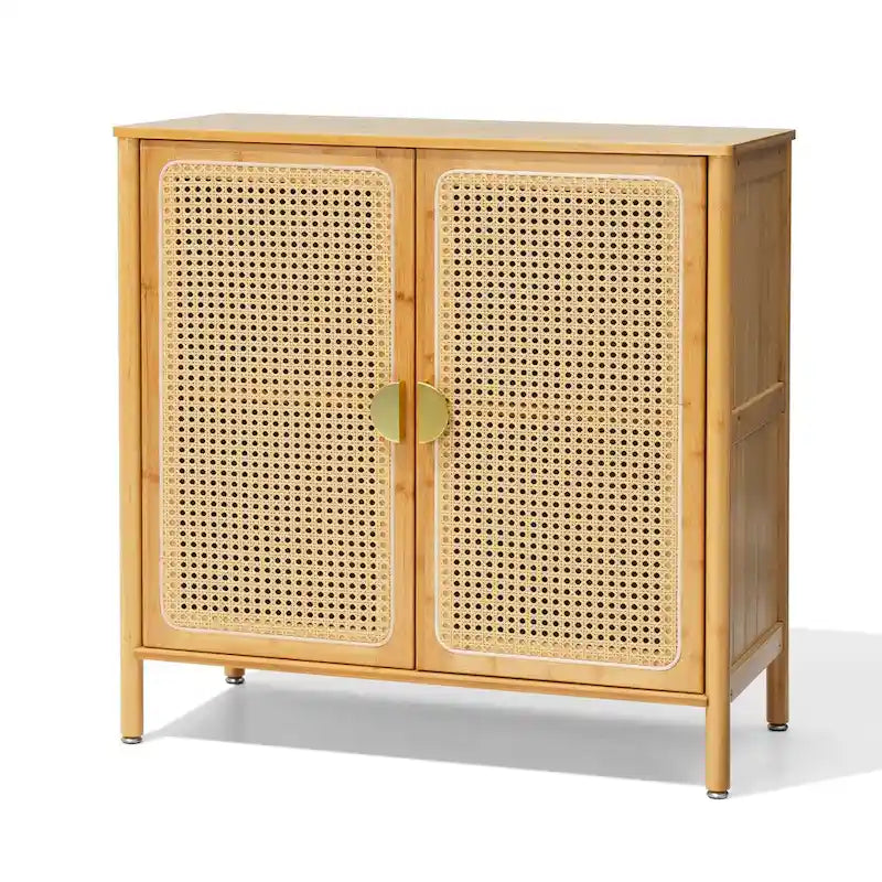 Credenza con mobile contenitore a 2 ante - 31.9 in W * 16.1 in D * 31.1 in H
