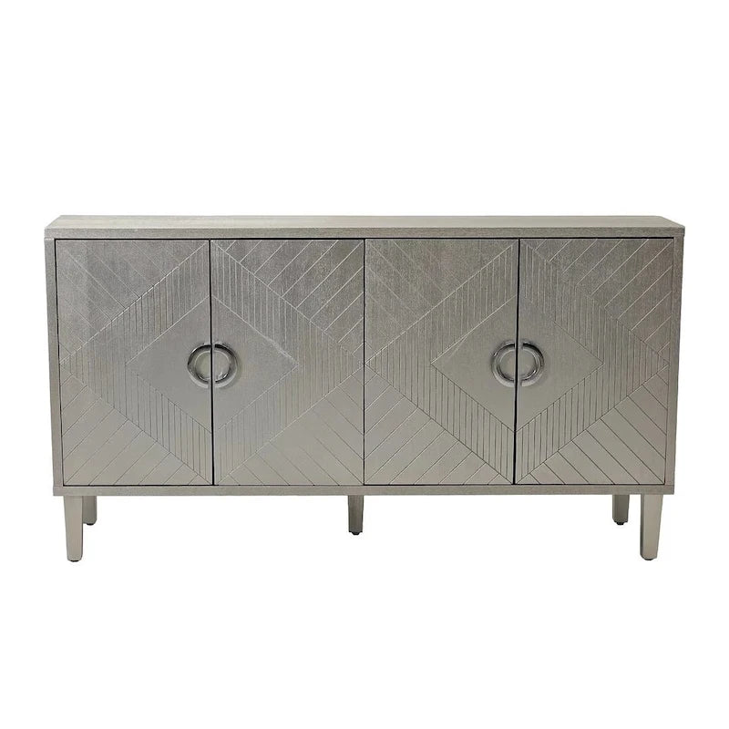 60 Stylish and Functional 4-Door Storage Buffet/Sideboard