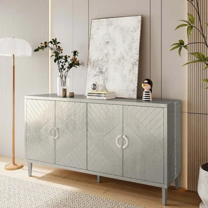 Credenza/dispensa elegante e funzionale a 4 ante da 60