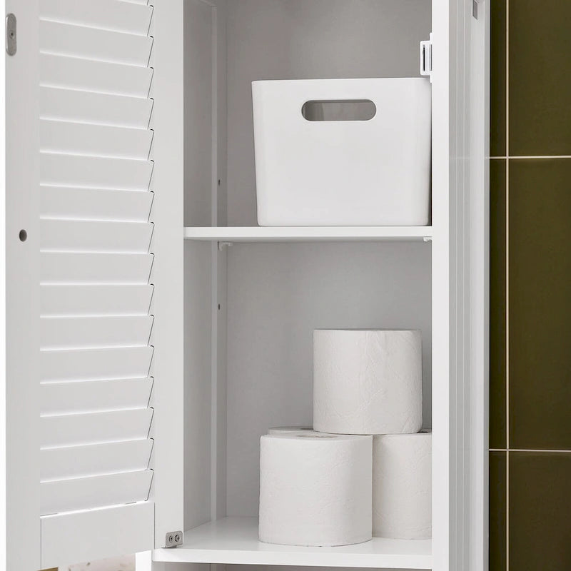 Scaffale contenitore alto da bagno