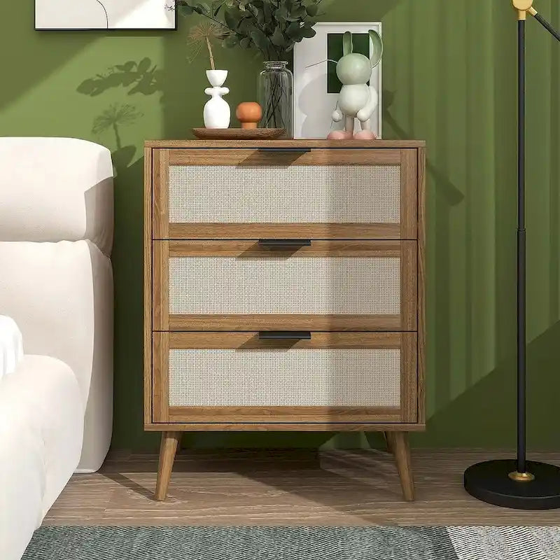 Mobile moderno a 3 cassetti per camera da letto e soggiorno - N/A