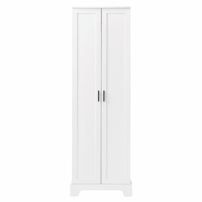 Storage Cabinet with Two Doors and Adjustable Shelf