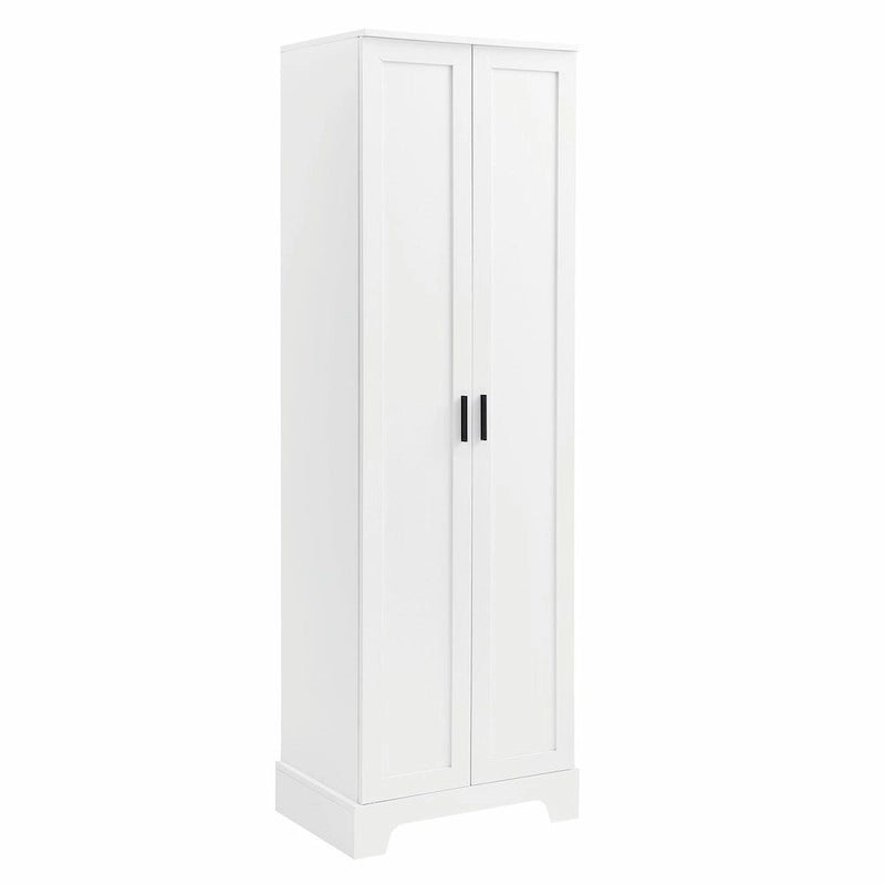 Storage Cabinet with Two Doors and Adjustable Shelf