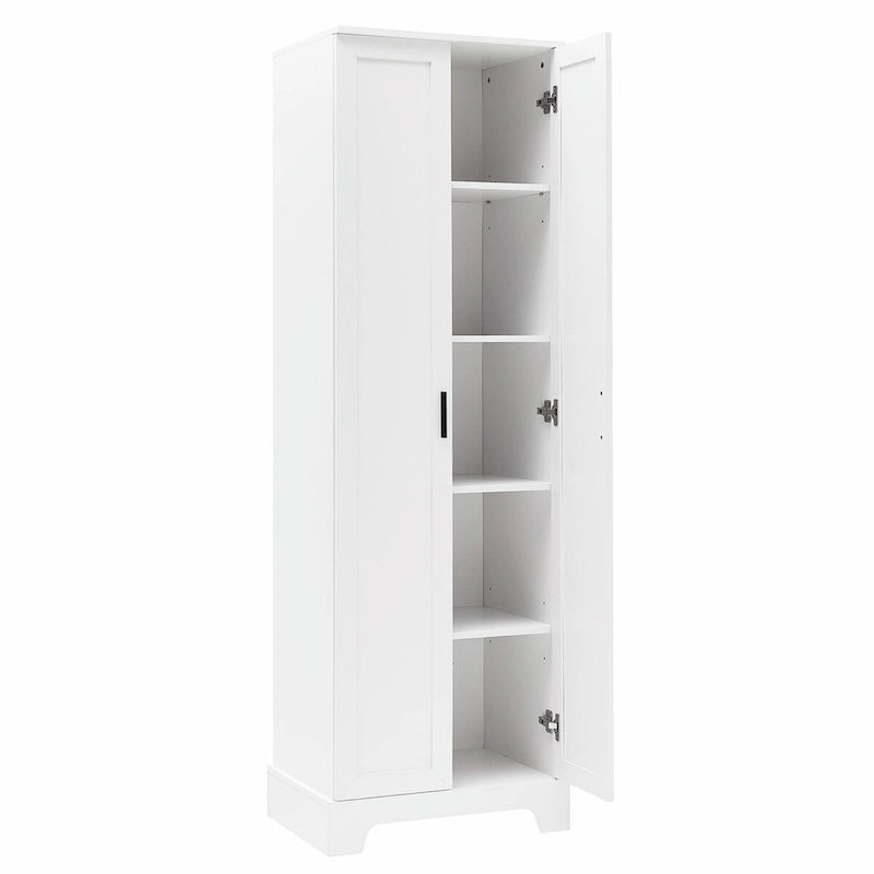 Storage Cabinet with Two Doors and Adjustable Shelf