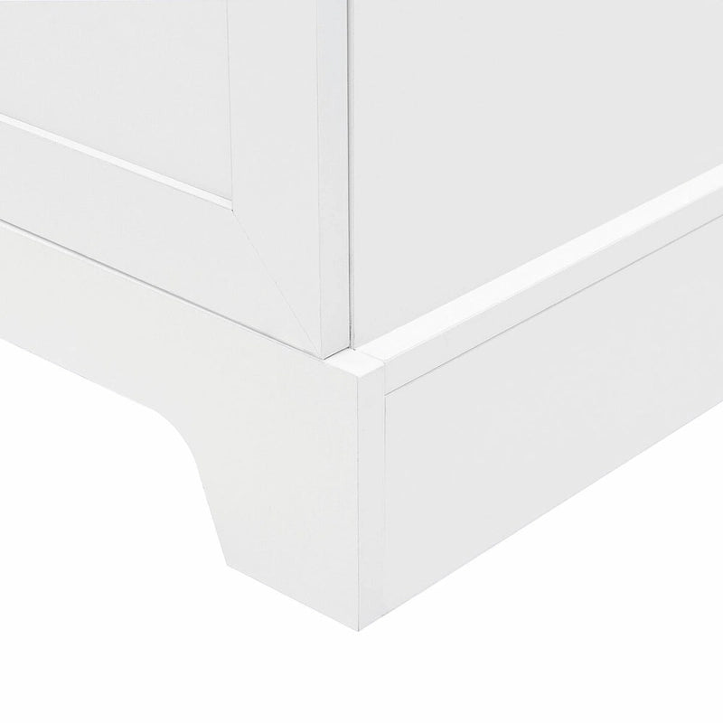 Storage Cabinet with Two Doors and Adjustable Shelf