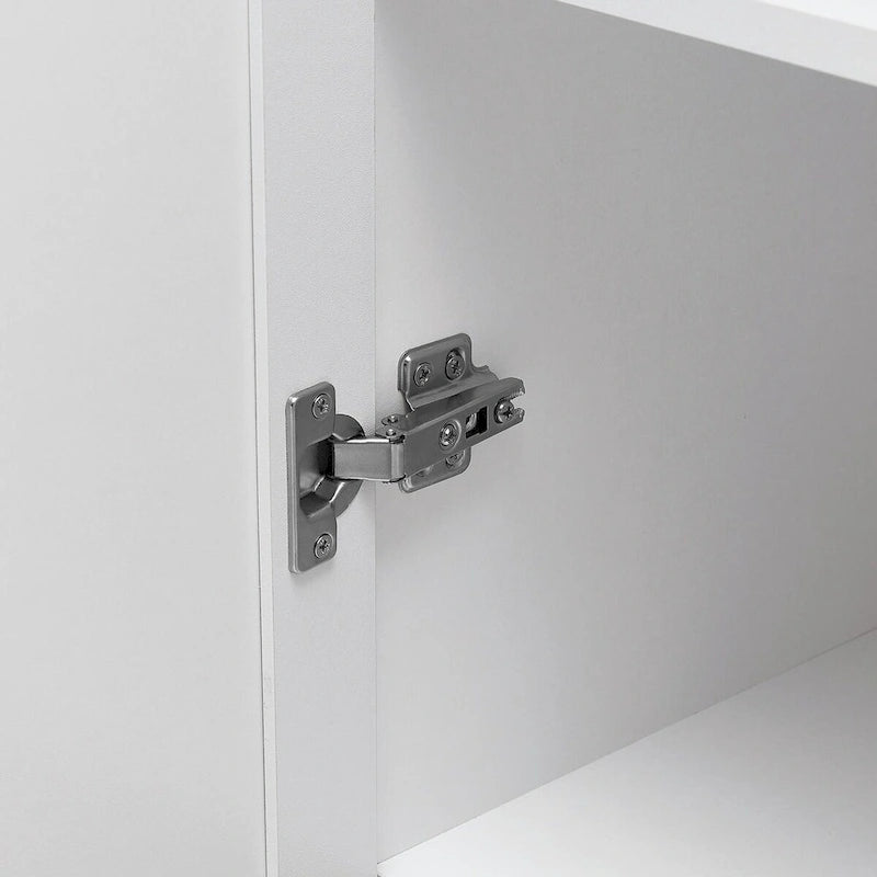 Storage Cabinet with Two Doors and Adjustable Shelf