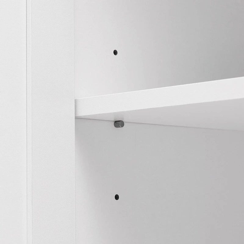 Storage Cabinet with Two Doors and Adjustable Shelf