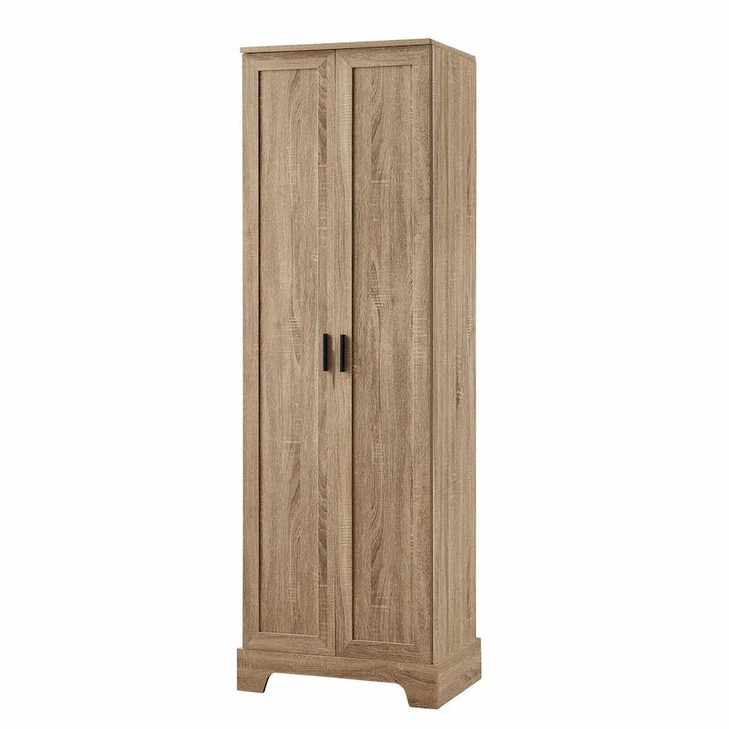 Storage Cabinet with Two Doors and Adjustable Shelf