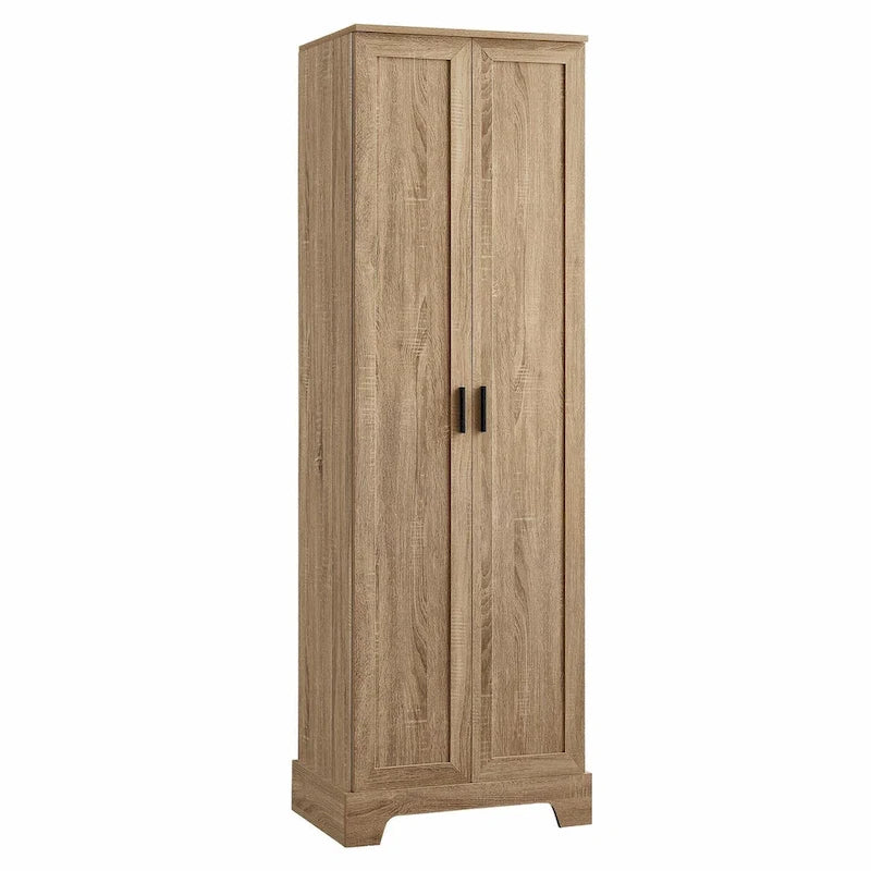 Storage Cabinet with Two Doors and Adjustable Shelf