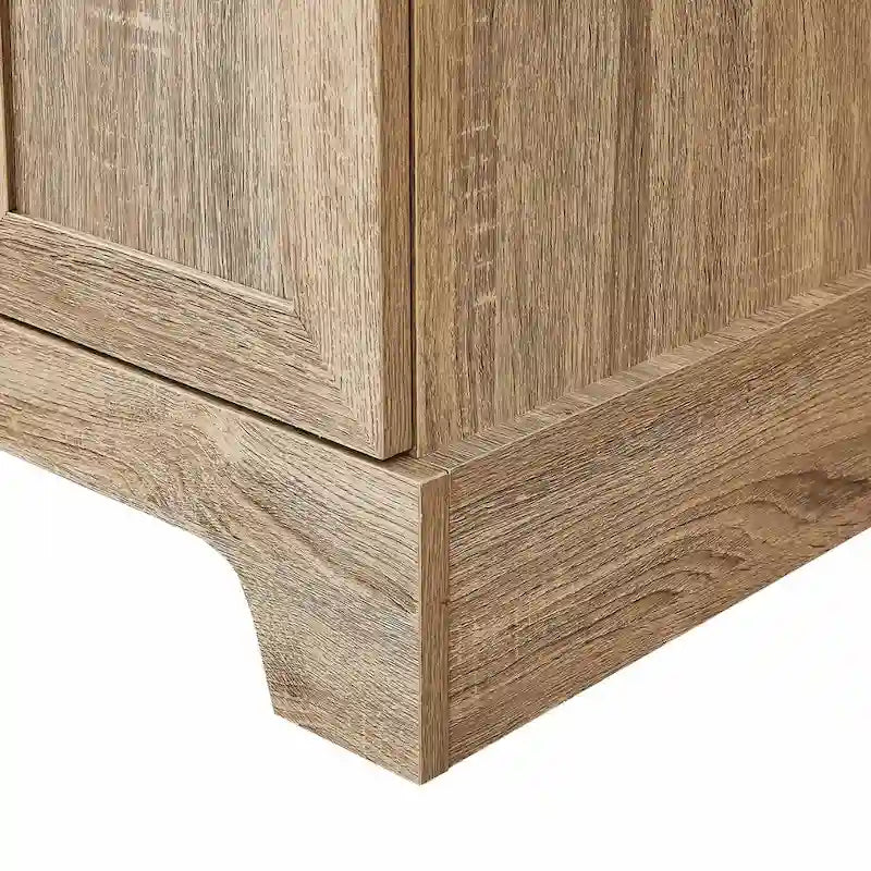 Storage Cabinet with Two Doors and Adjustable Shelf