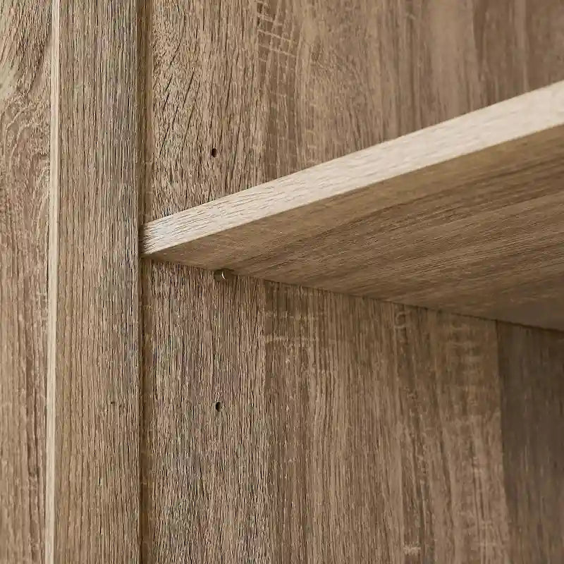 Storage Cabinet with Two Doors and Adjustable Shelf