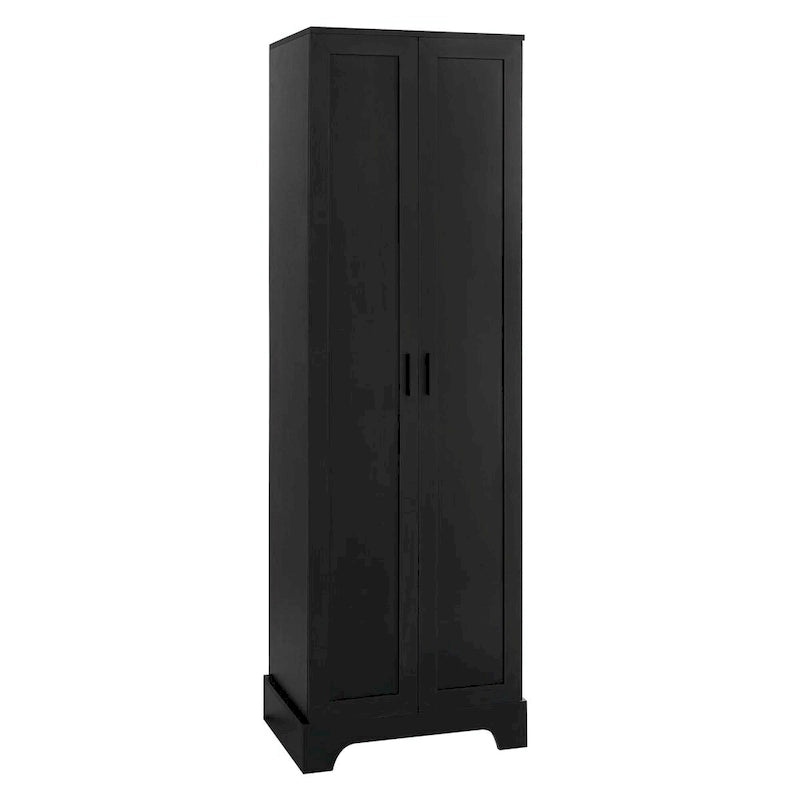 Storage Cabinet with Two Doors and Adjustable Shelf